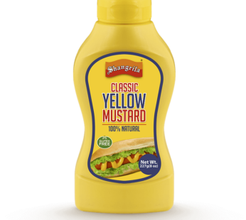 Shangrilla Mustard Classic Yellow Sauce 227ml