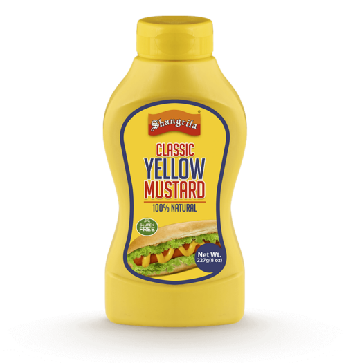 Shangrilla Mustard Classic Yellow Sauce 227ml